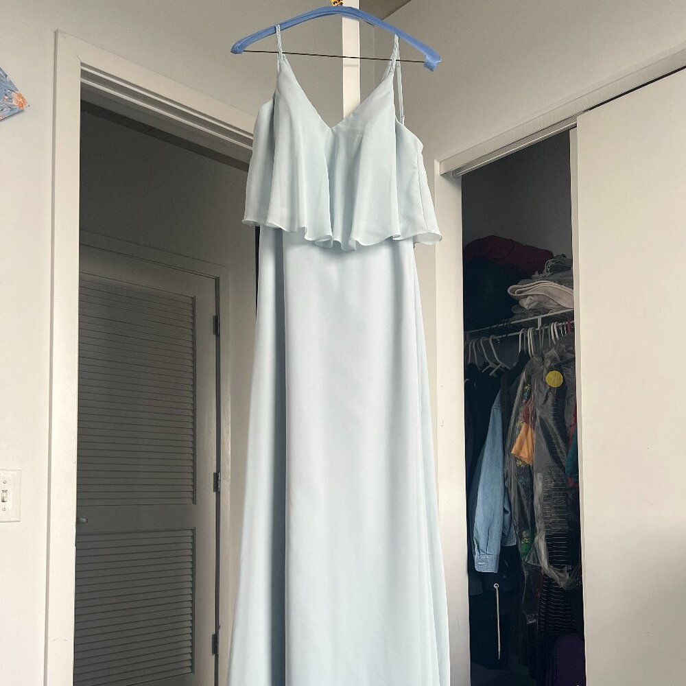 Azazie Mist Bridesmaid Dress - Size A8